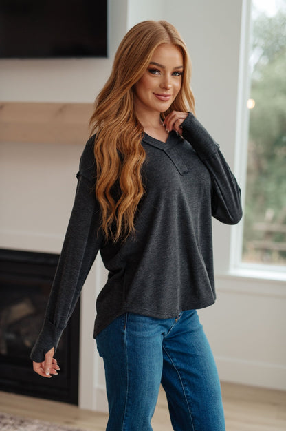 Good Luck Charm Long Sleeve Top - Driftwood Boutique