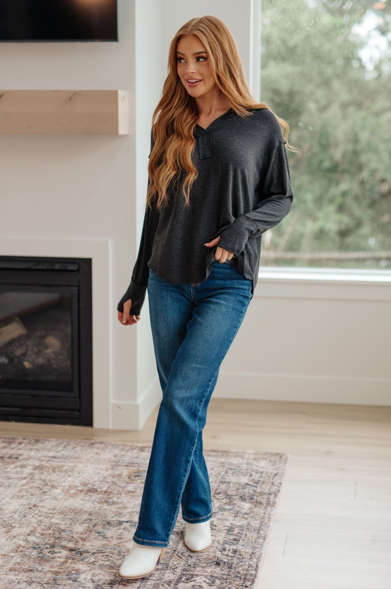 Good Luck Charm Long Sleeve Top - Driftwood Boutique