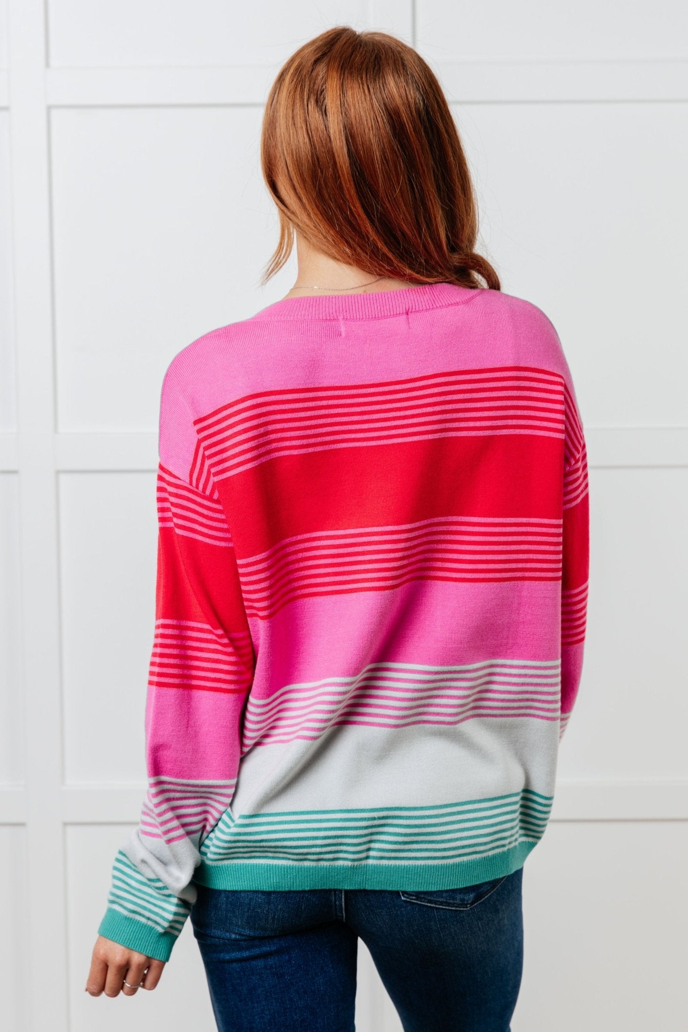 Gradual Feelings Striped Sweater - Driftwood Boutique