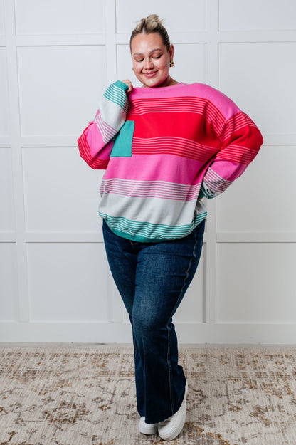 Gradual Feelings Striped Sweater - Driftwood Boutique