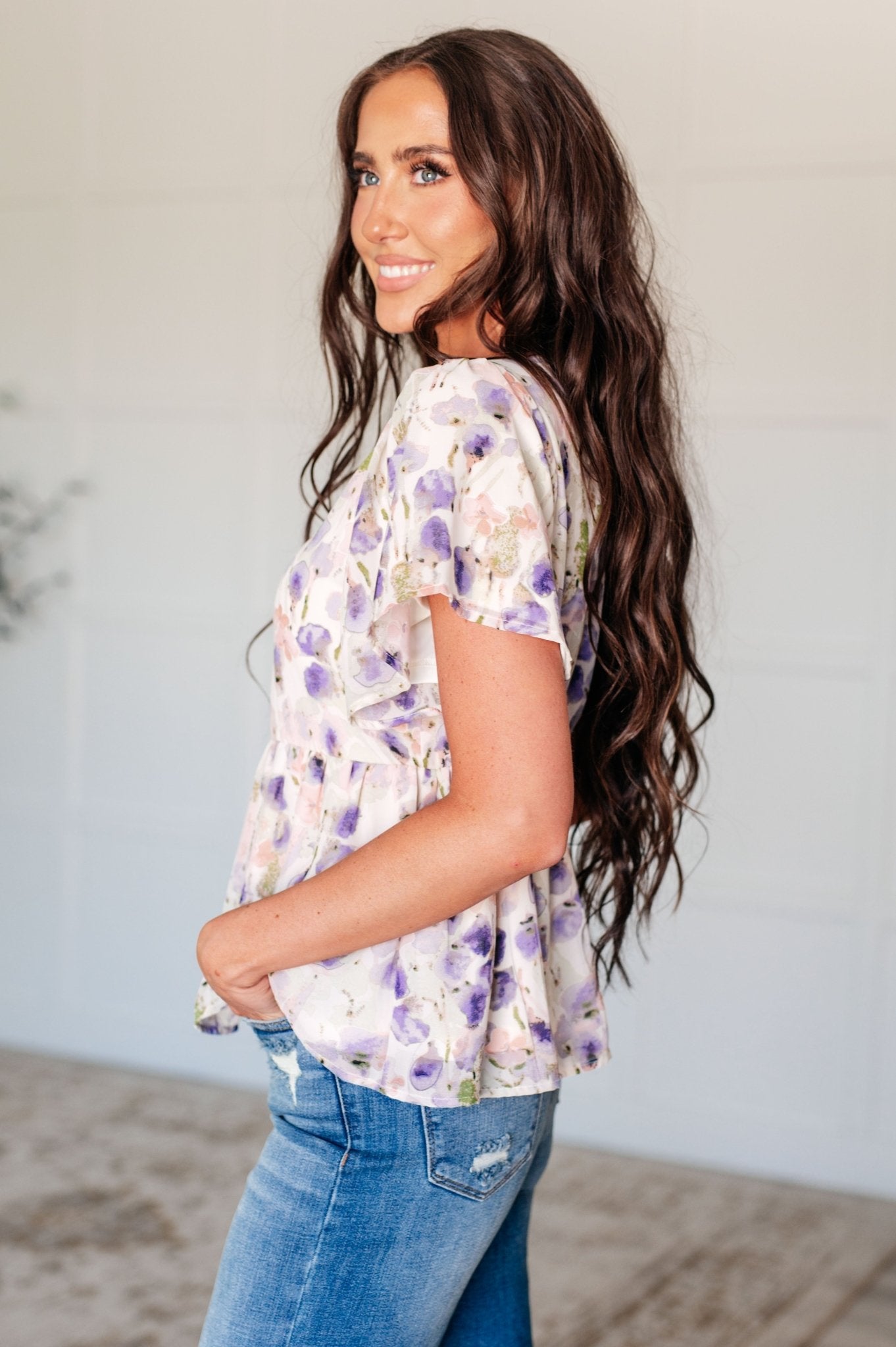 Harmoniously Together Square Neck Blouse - Driftwood Boutique