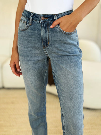 Harvey Mid Rise Rigid Magic Boyfriend Jeans - Driftwood Boutique
