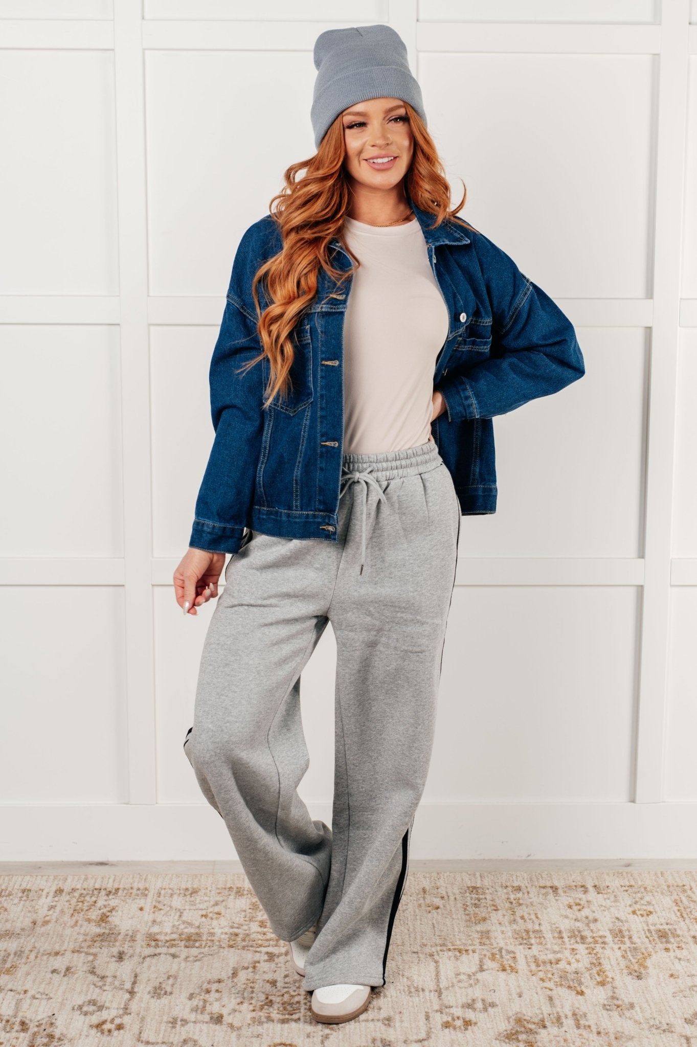 Have We Met Oversized Denim Jacket - Driftwood Boutique
