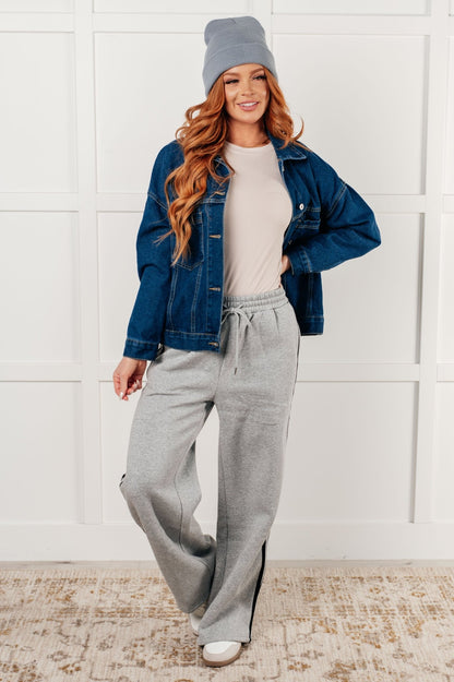 Have We Met Oversized Denim Jacket - Driftwood Boutique