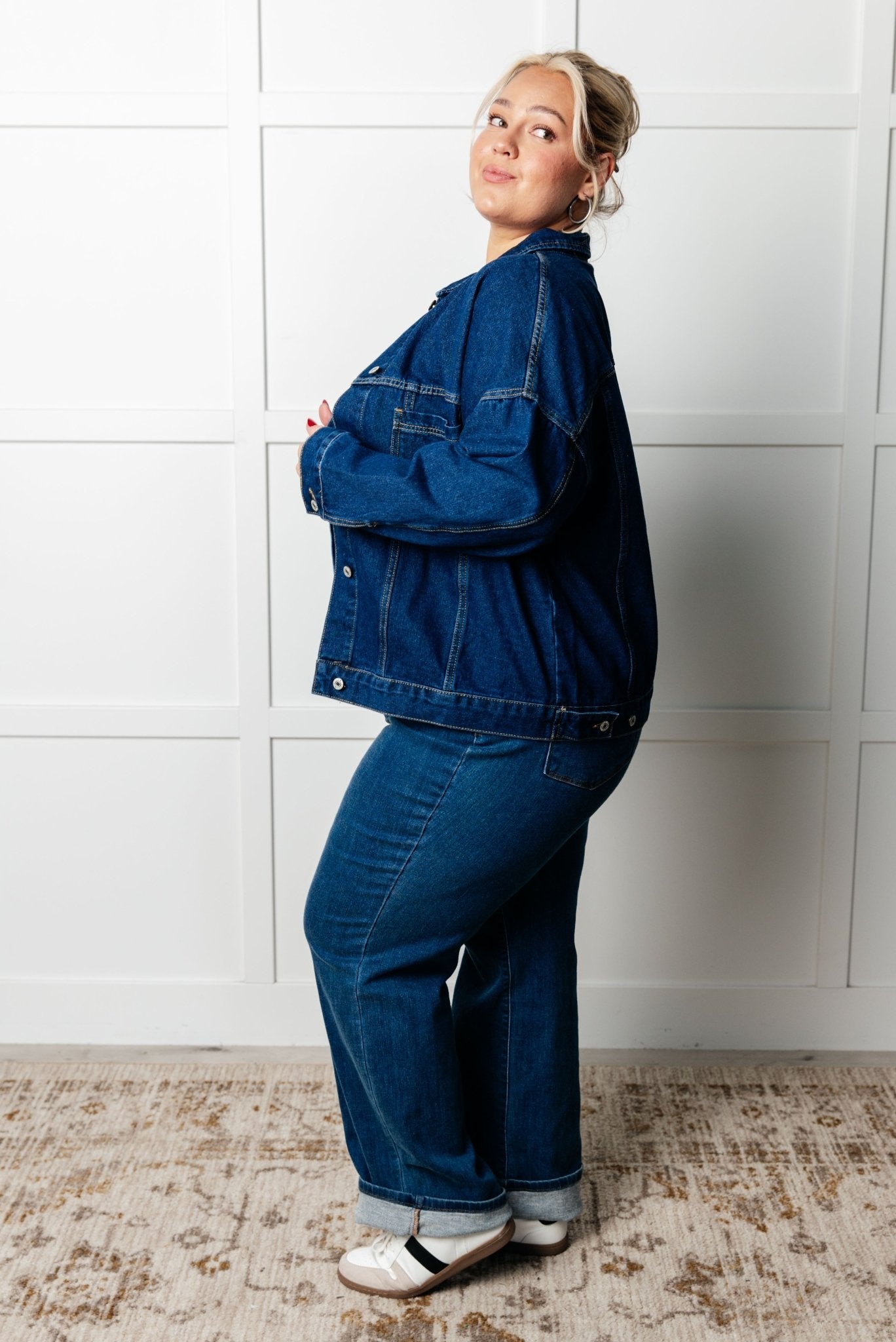 Have We Met Oversized Denim Jacket - Driftwood Boutique
