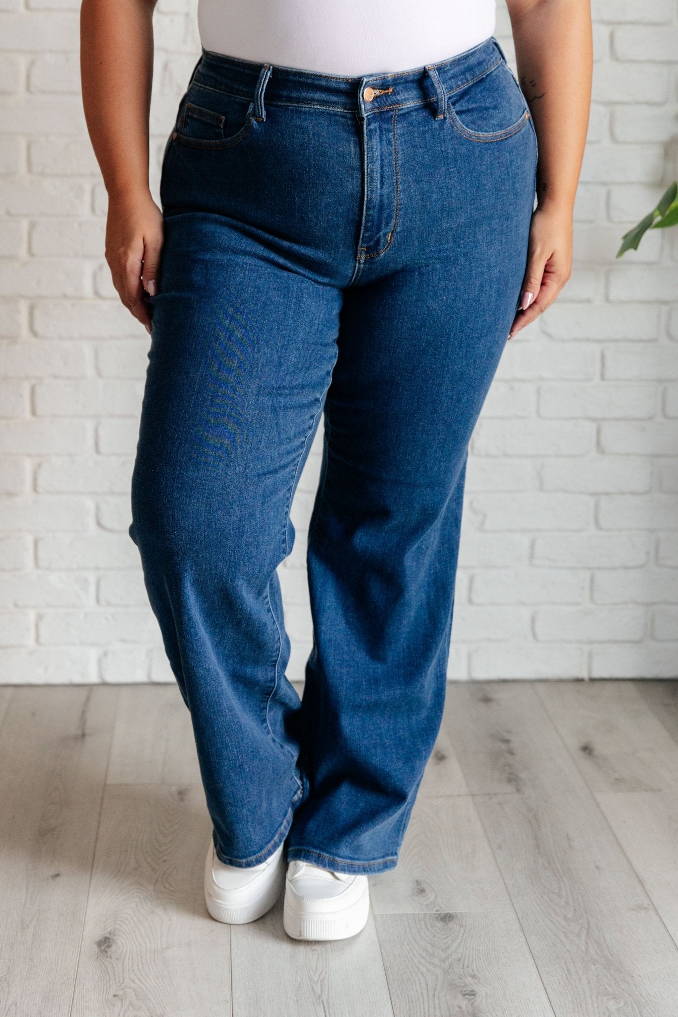 Hazel High Rise Vintage Wide Leg Jeans - Driftwood Boutique