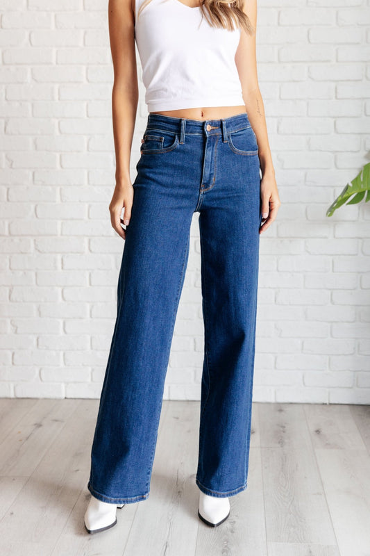 Hazel High Rise Vintage Wide Leg Jeans - Driftwood Boutique
