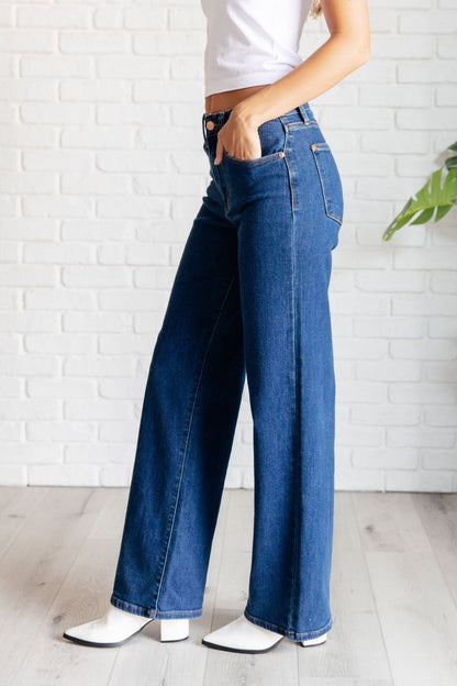 Hazel High Rise Vintage Wide Leg Jeans - Driftwood Boutique