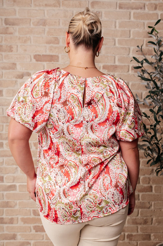 Hello, It's Me Paisley Blouse - Driftwood Boutique