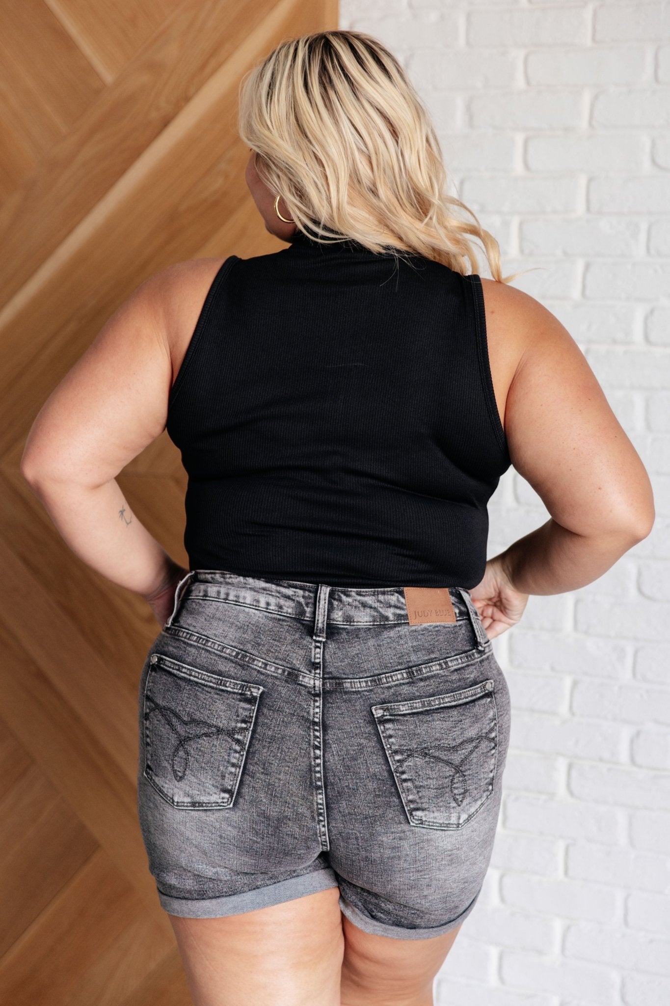 Higher and Higher Ribbed Zip Up Bodysuit - Driftwood Boutique