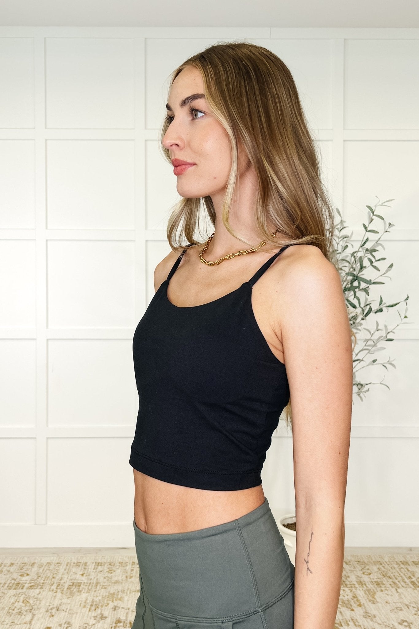 Hot Yoga Tank in Black - Driftwood Boutique