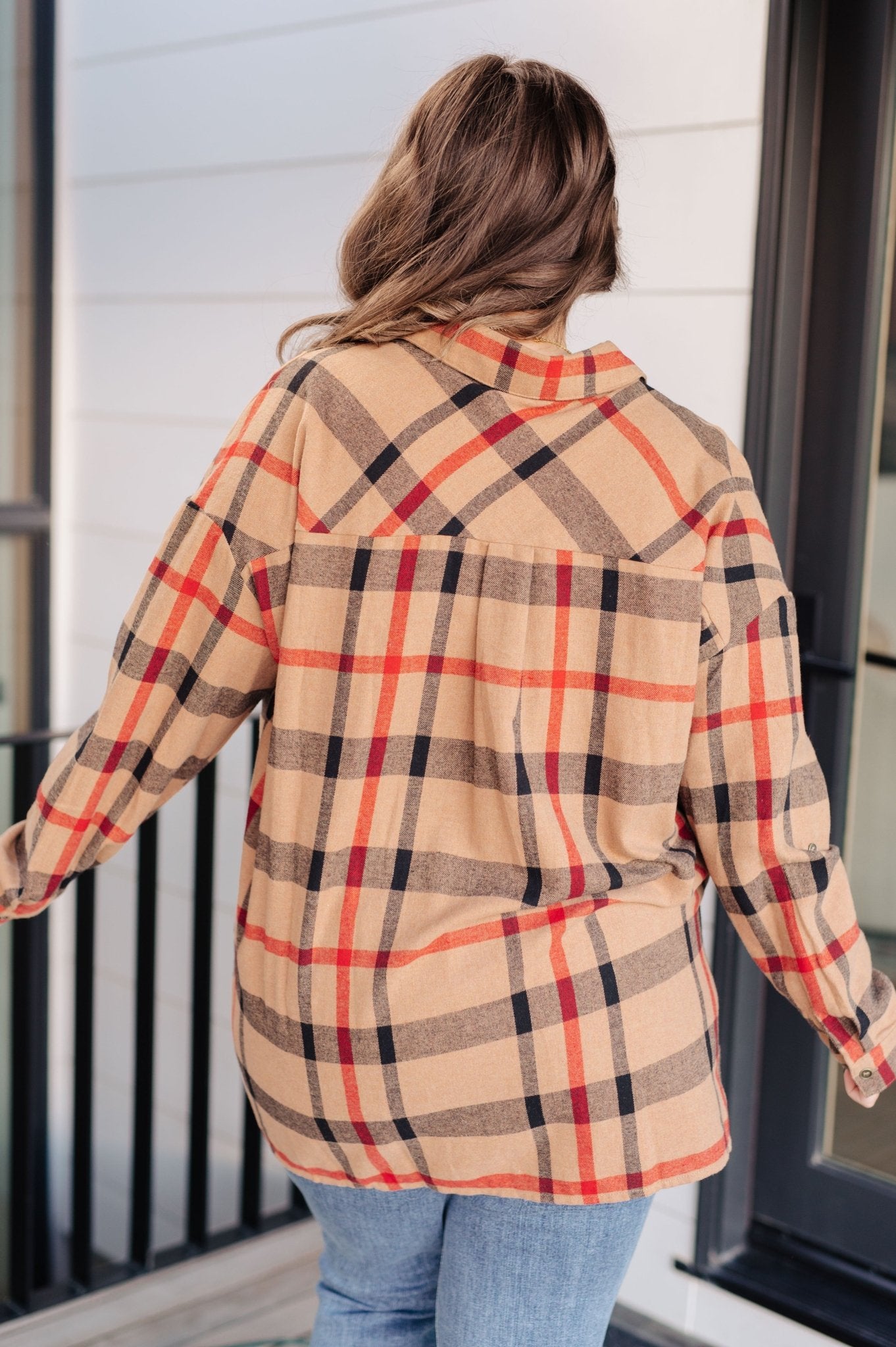 Is It Really Oversized Plaid Button Up - Driftwood Boutique