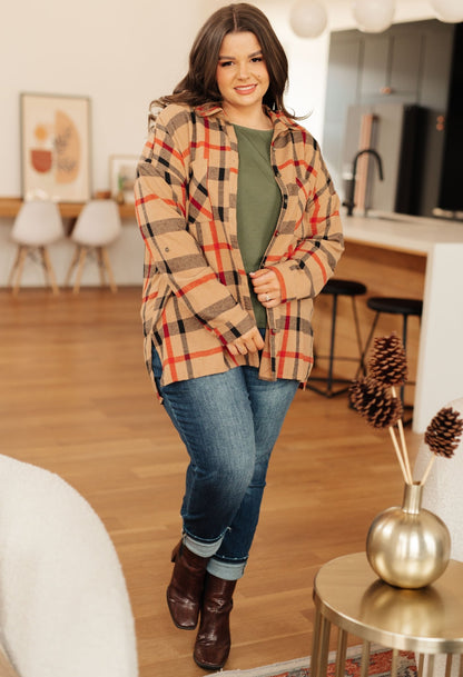 Is It Really Oversized Plaid Button Up - Driftwood Boutique