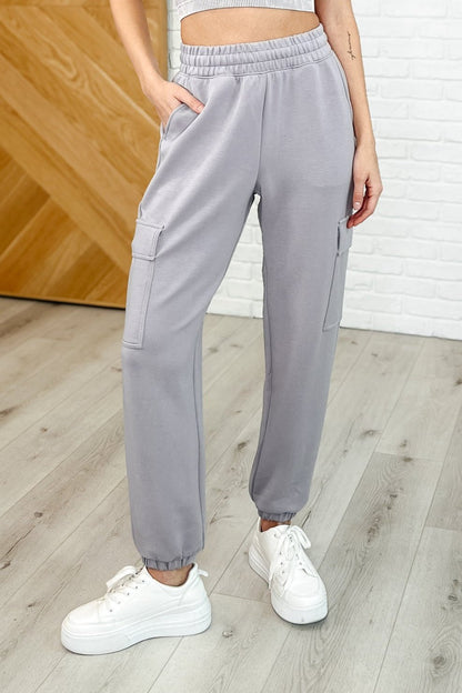 Jog and Snog Joggers in Mystic Grey - Driftwood Boutique