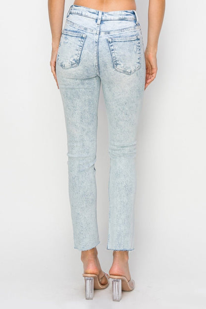 Jonah High Rise Distressed Skinny Jeans - Driftwood Boutique