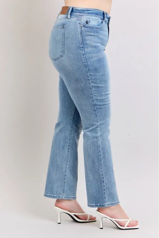Kala Plus Size High Rise Dad Jeans - Driftwood Boutique