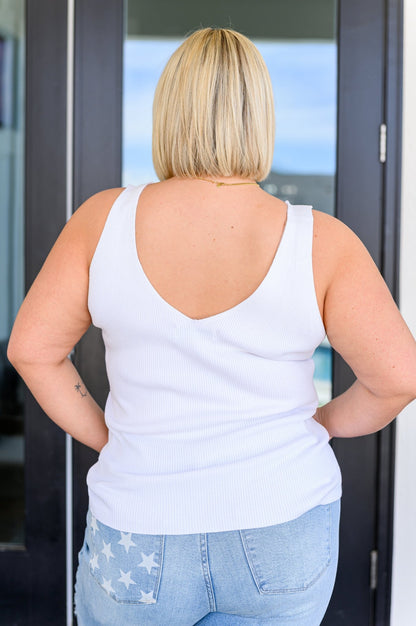 Keep a Secret Rib Knit Tank - Driftwood Boutique