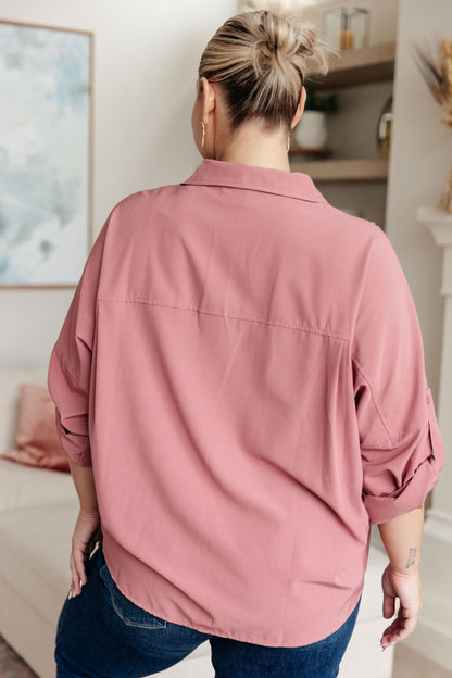 Keep it Profesh Button Up Top - Driftwood Boutique