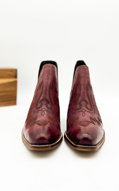 Kickin' Booties in Burgundy - Driftwood Boutique