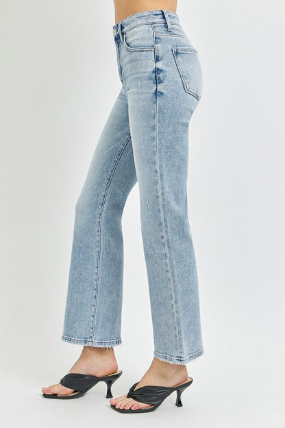 Kirra High Rise Ankle Flare Jeans - Driftwood Boutique