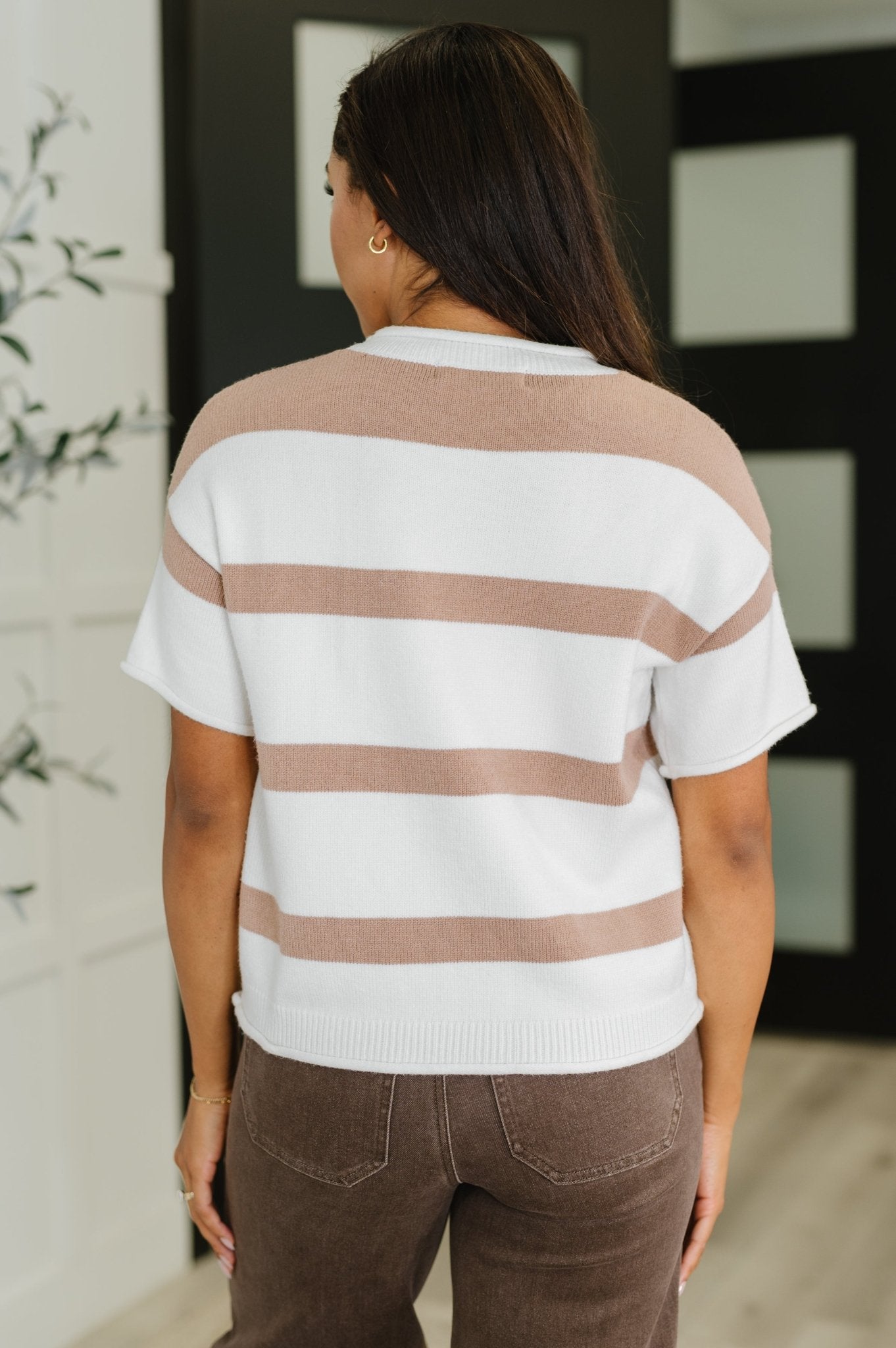 Knit & Known Drop Shoulder Sweater Knit Top - Driftwood Boutique