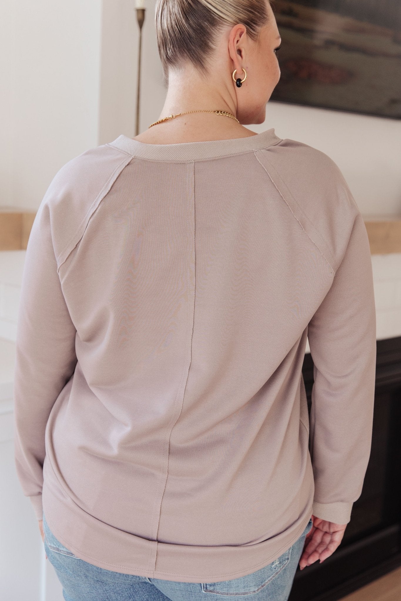 Less Conversation V - Neck Top - Driftwood Boutique