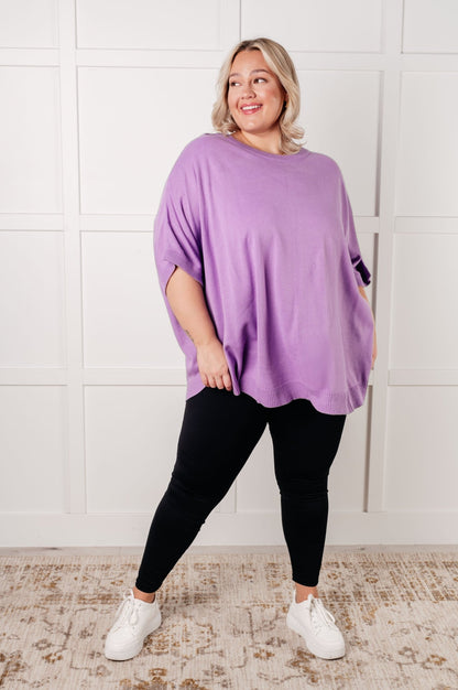 Lilac Whisper Dolman Sleeve Top - Driftwood Boutique