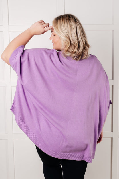 Lilac Whisper Dolman Sleeve Top - Driftwood Boutique