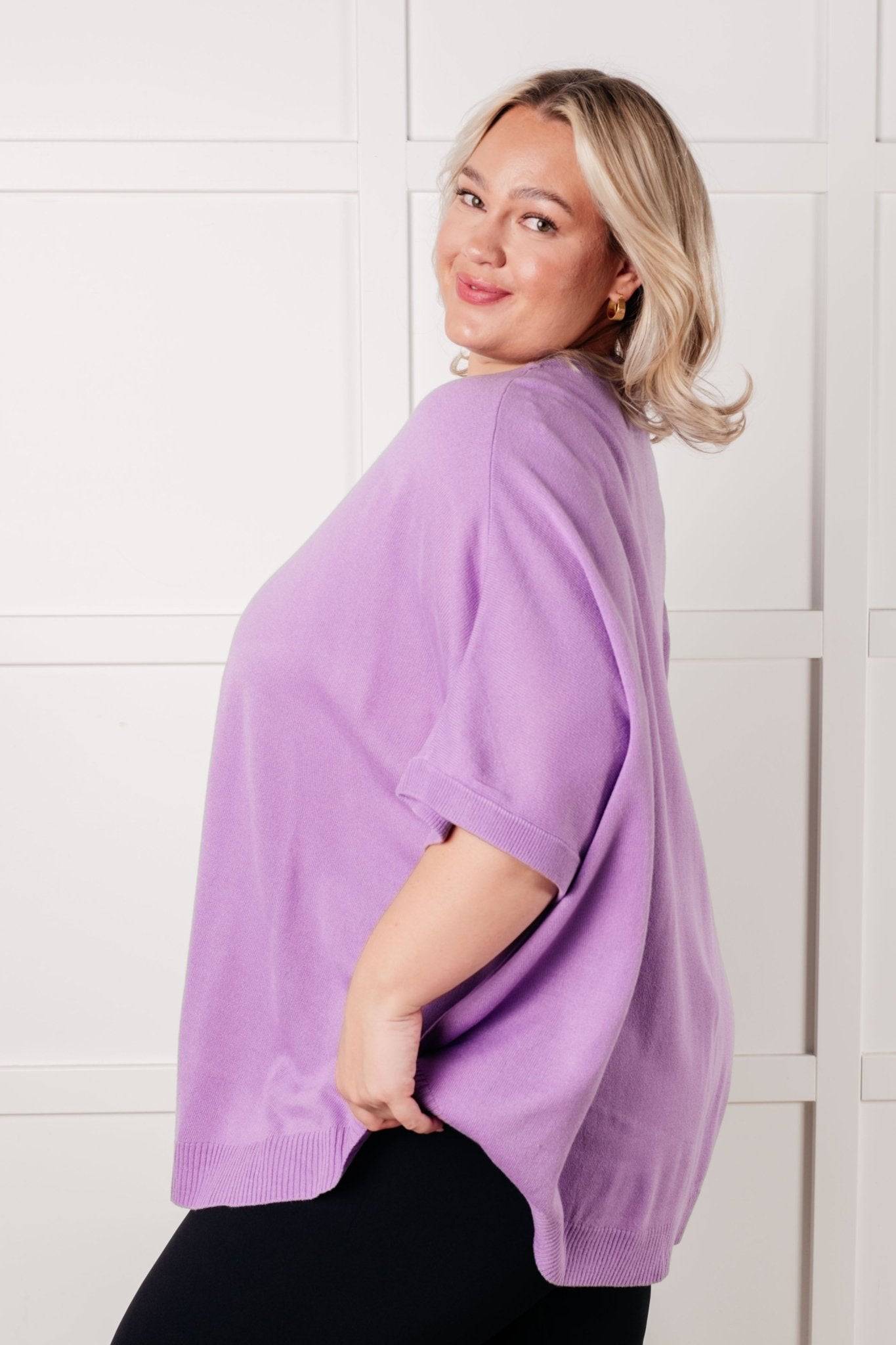 Lilac Whisper Dolman Sleeve Top - Driftwood Boutique
