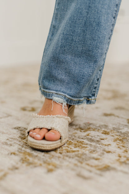 Lorena Mid Rise Vintage Wash Bootcut Jeans - Driftwood Boutique