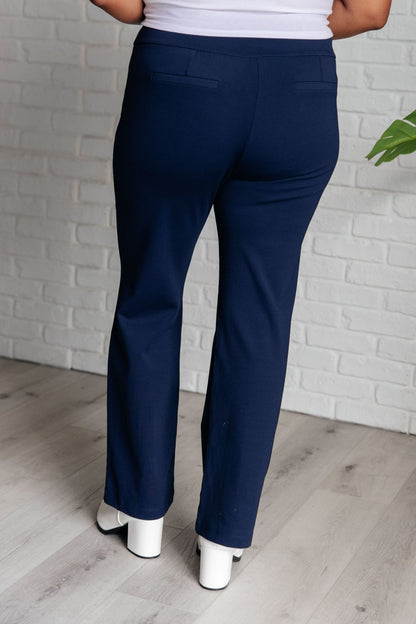 Magic Straight Pants in Navy - Driftwood Boutique