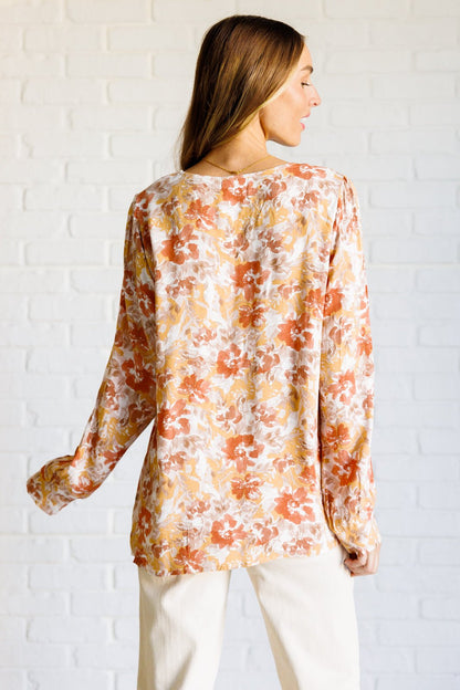 Marigold Dreams Floral Blouse - Driftwood Boutique
