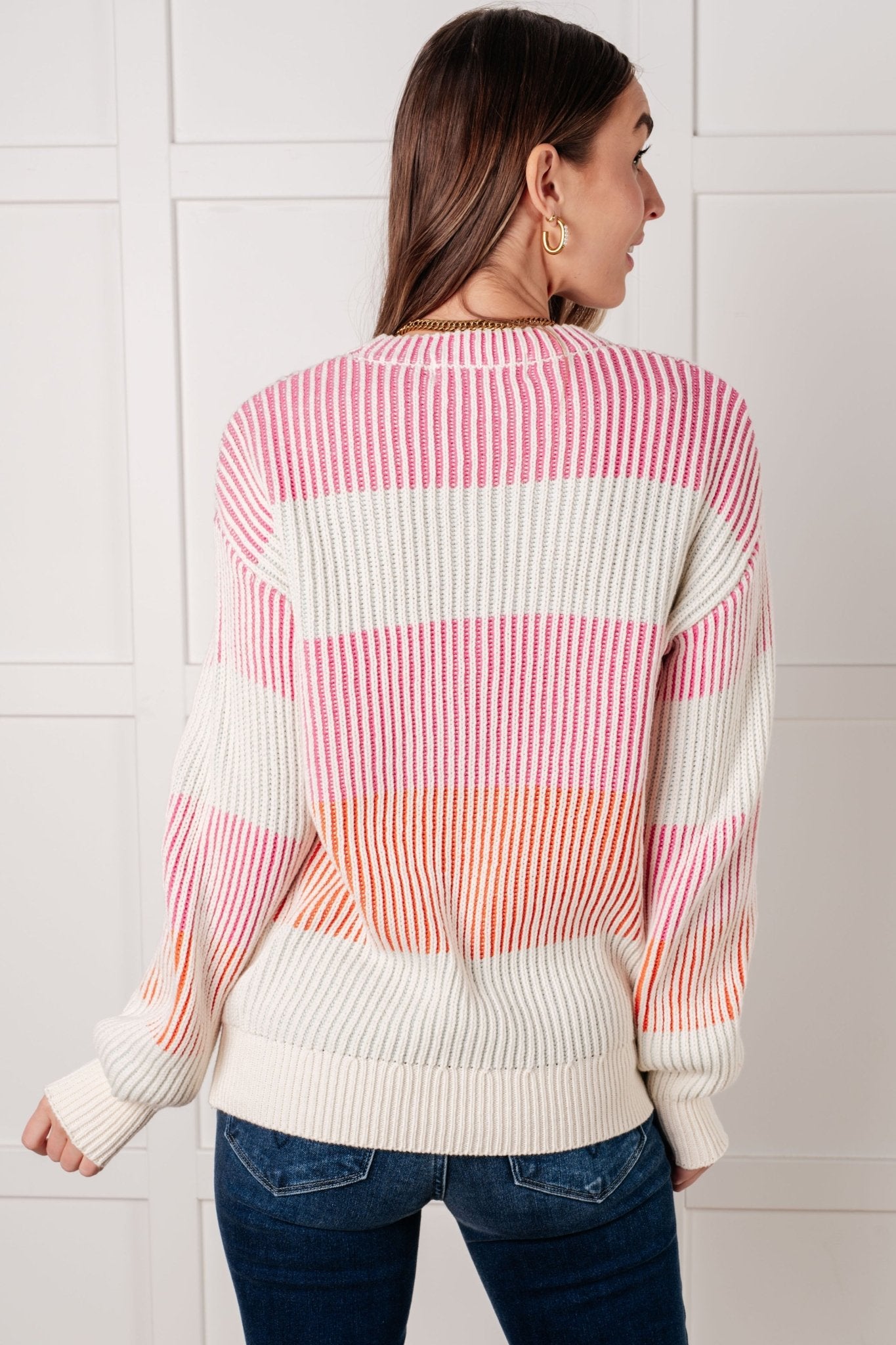 Matchmaker Striped Ribbed Top - Driftwood Boutique