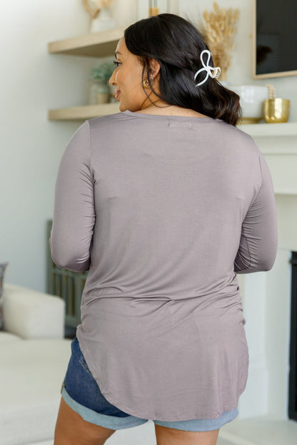 Me Time Long Sleeve Top - Driftwood Boutique