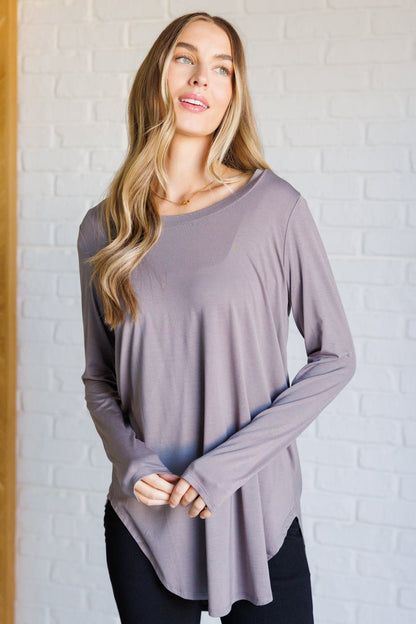 Me Time Long Sleeve Top - Driftwood Boutique
