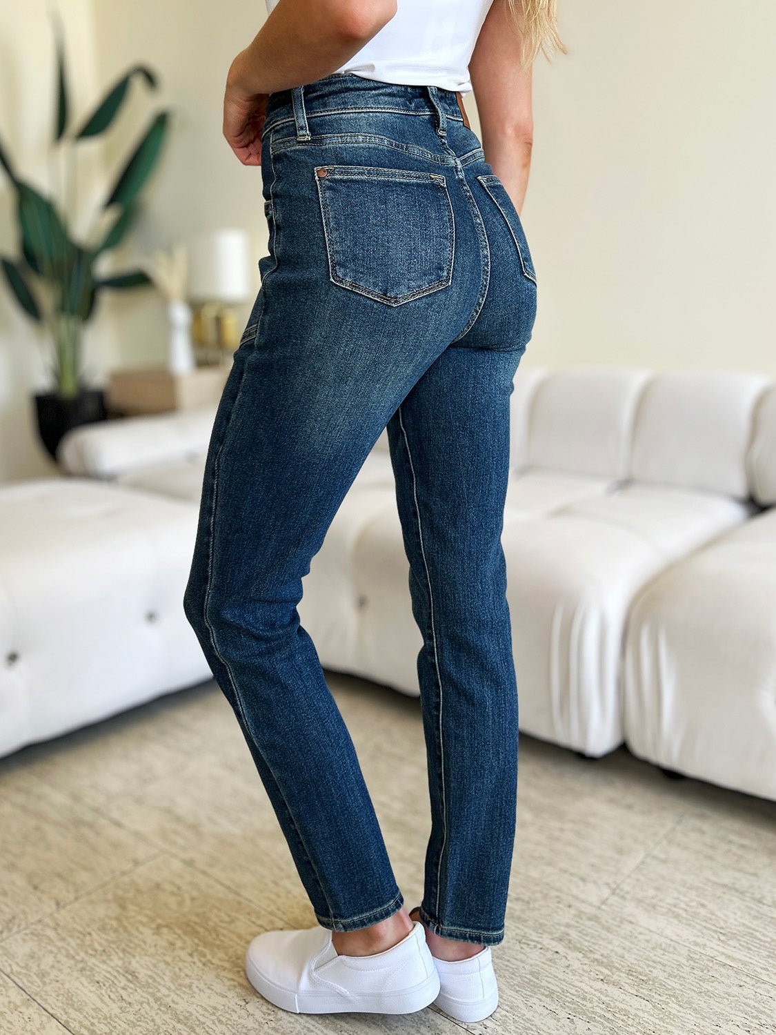 Monty High Rise Patch Pocket Skinny Jeans - Driftwood Boutique