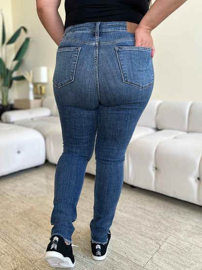 Natalie High Rise Distressed Skinny Jeans - Driftwood Boutique