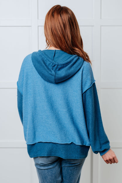 Needs Some Logic Color Block Hoodie - Driftwood Boutique