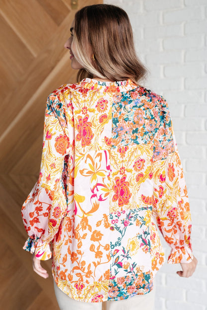 New Romantics Balloon Sleeve Boho Blouse - Driftwood Boutique