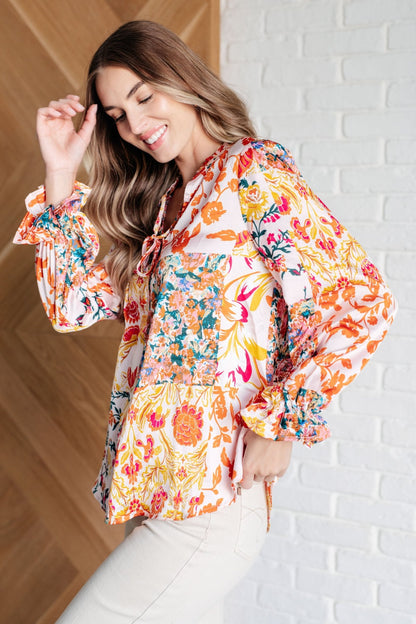 New Romantics Balloon Sleeve Boho Blouse - Driftwood Boutique