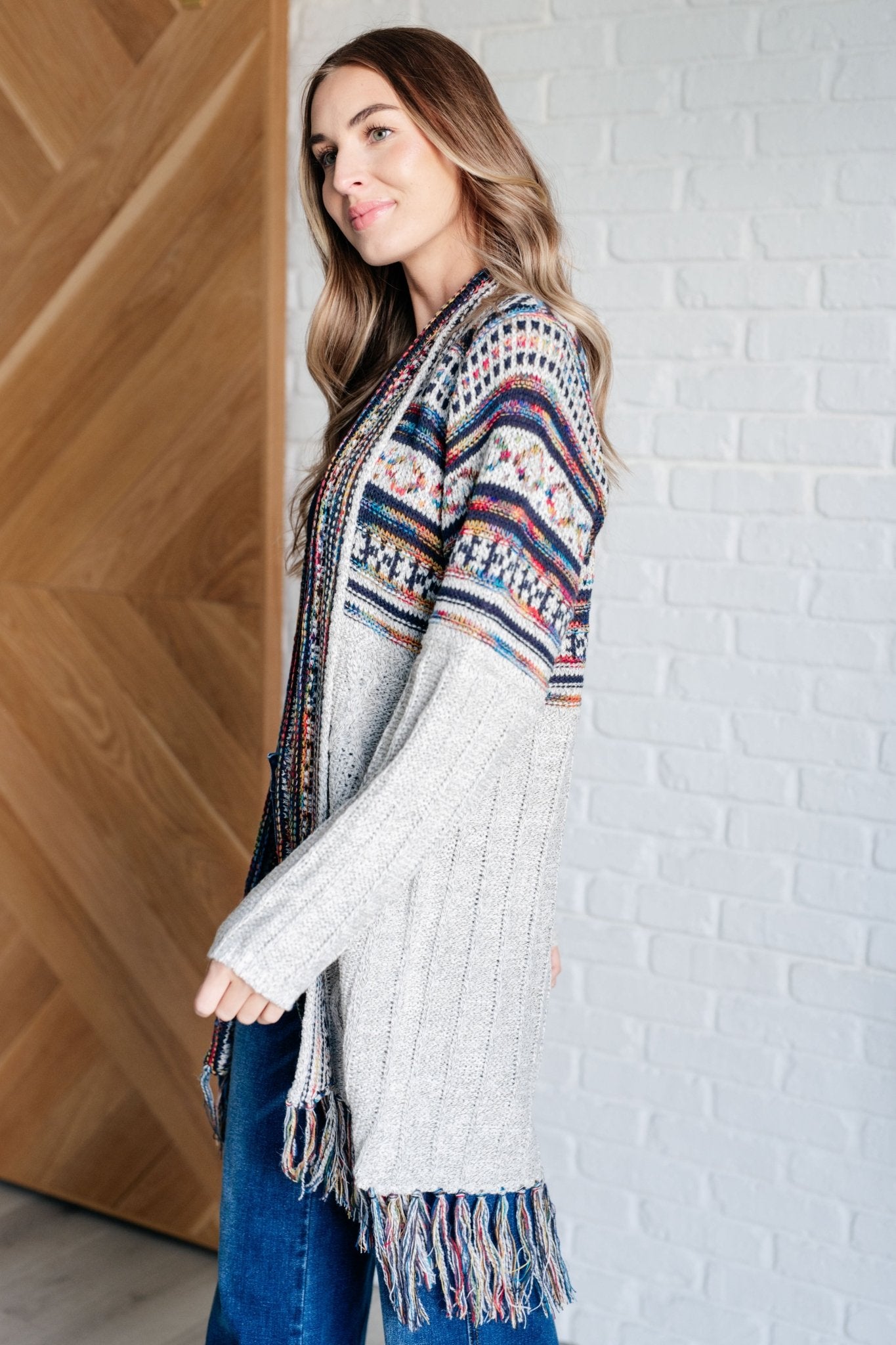Oh So Lucky Fringe Cardigan - Driftwood Boutique