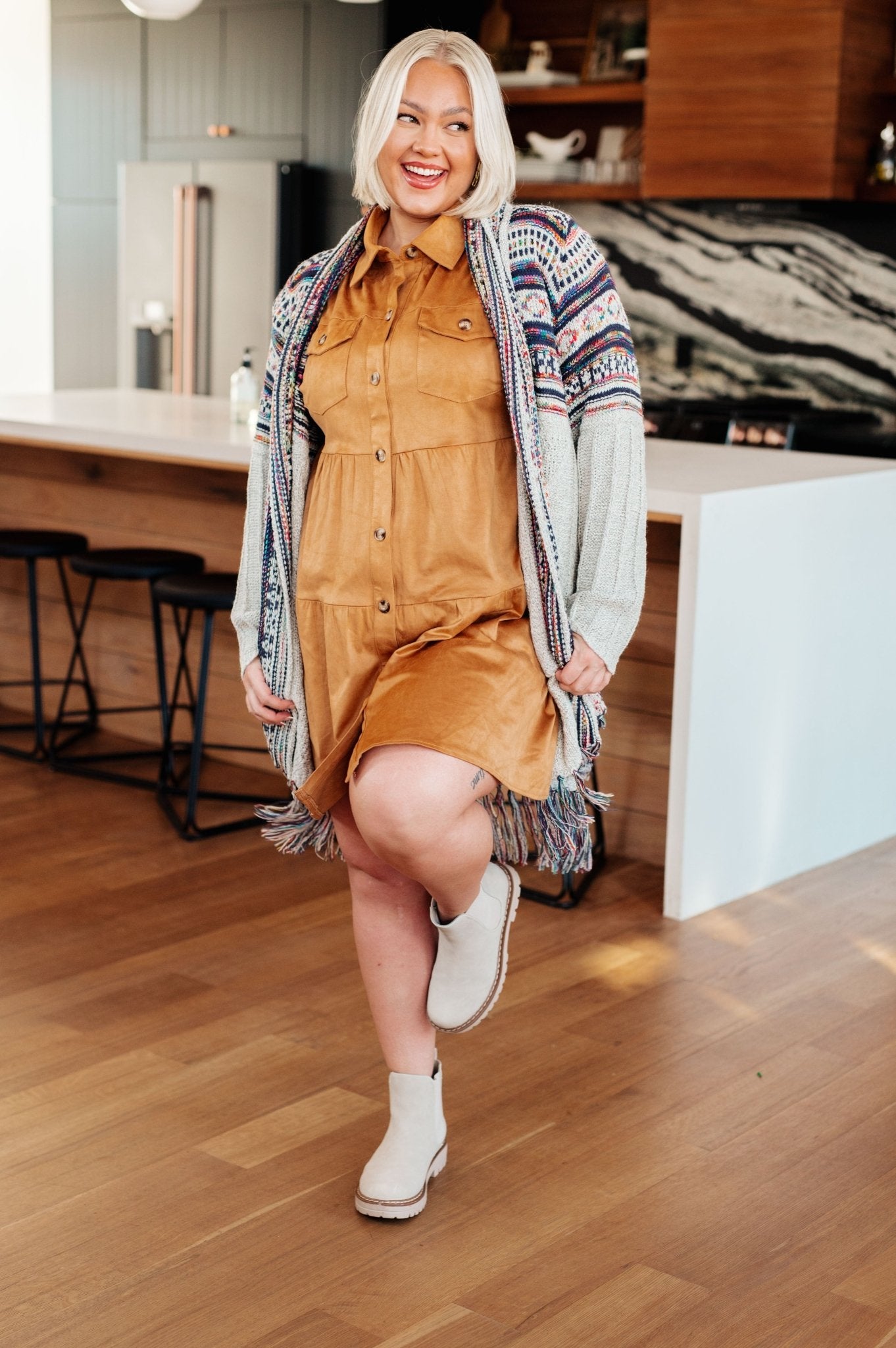 Oh So Lucky Fringe Cardigan - Driftwood Boutique