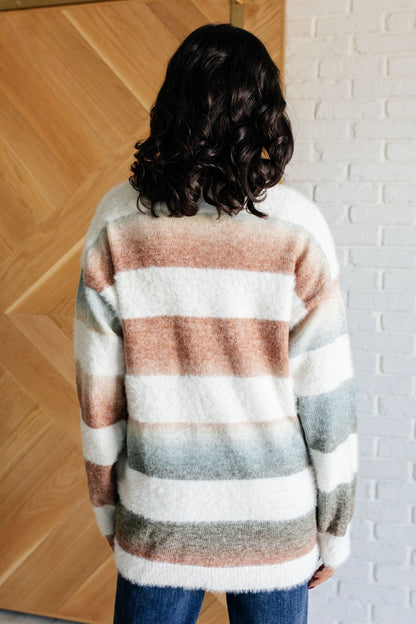 Ombre Feelings Striped Cardigan - Driftwood Boutique