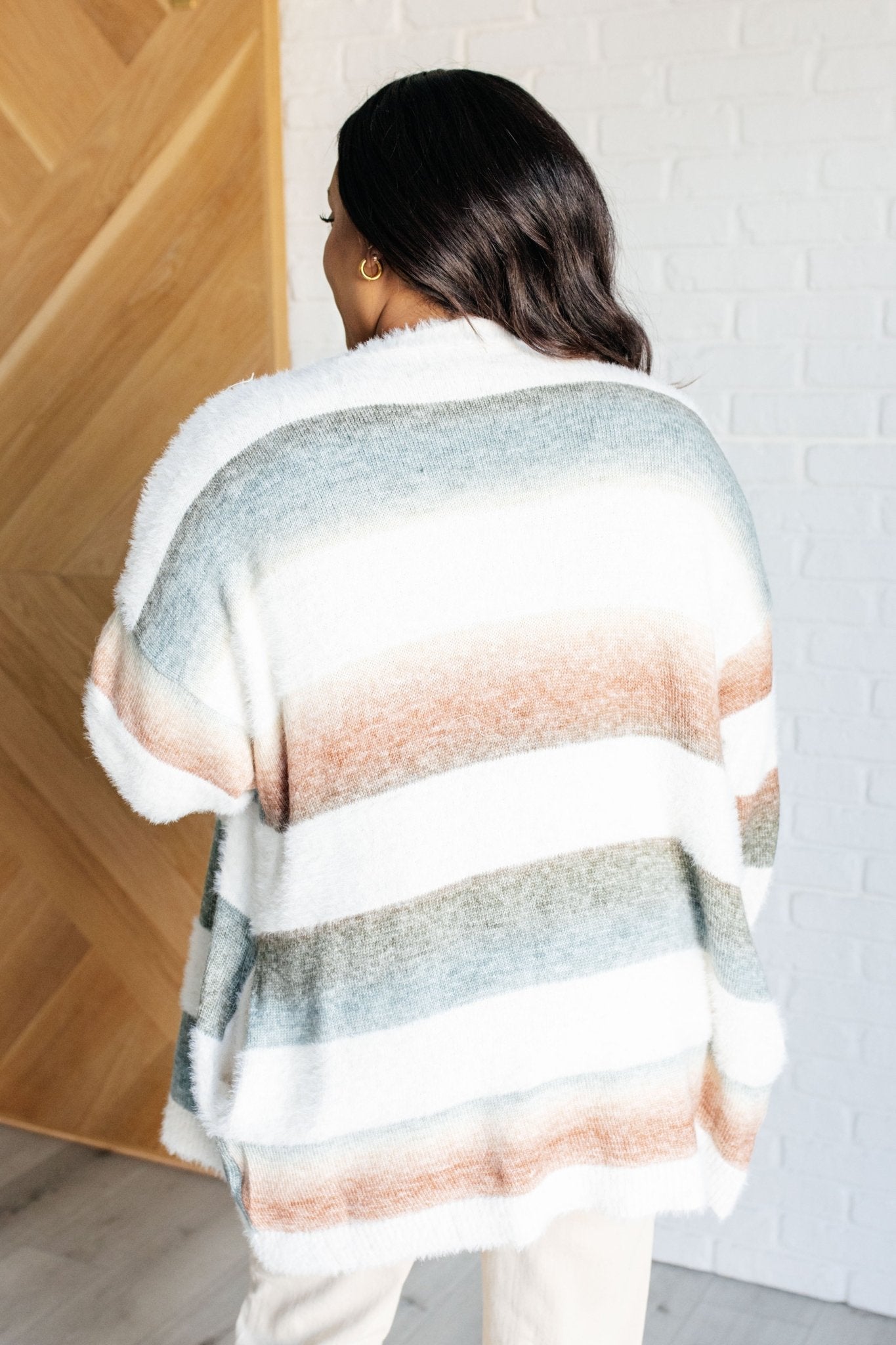 Ombre Feelings Striped Cardigan - Driftwood Boutique
