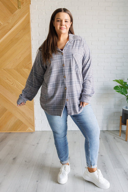 Out of the Way Plaid Button Up - Driftwood Boutique