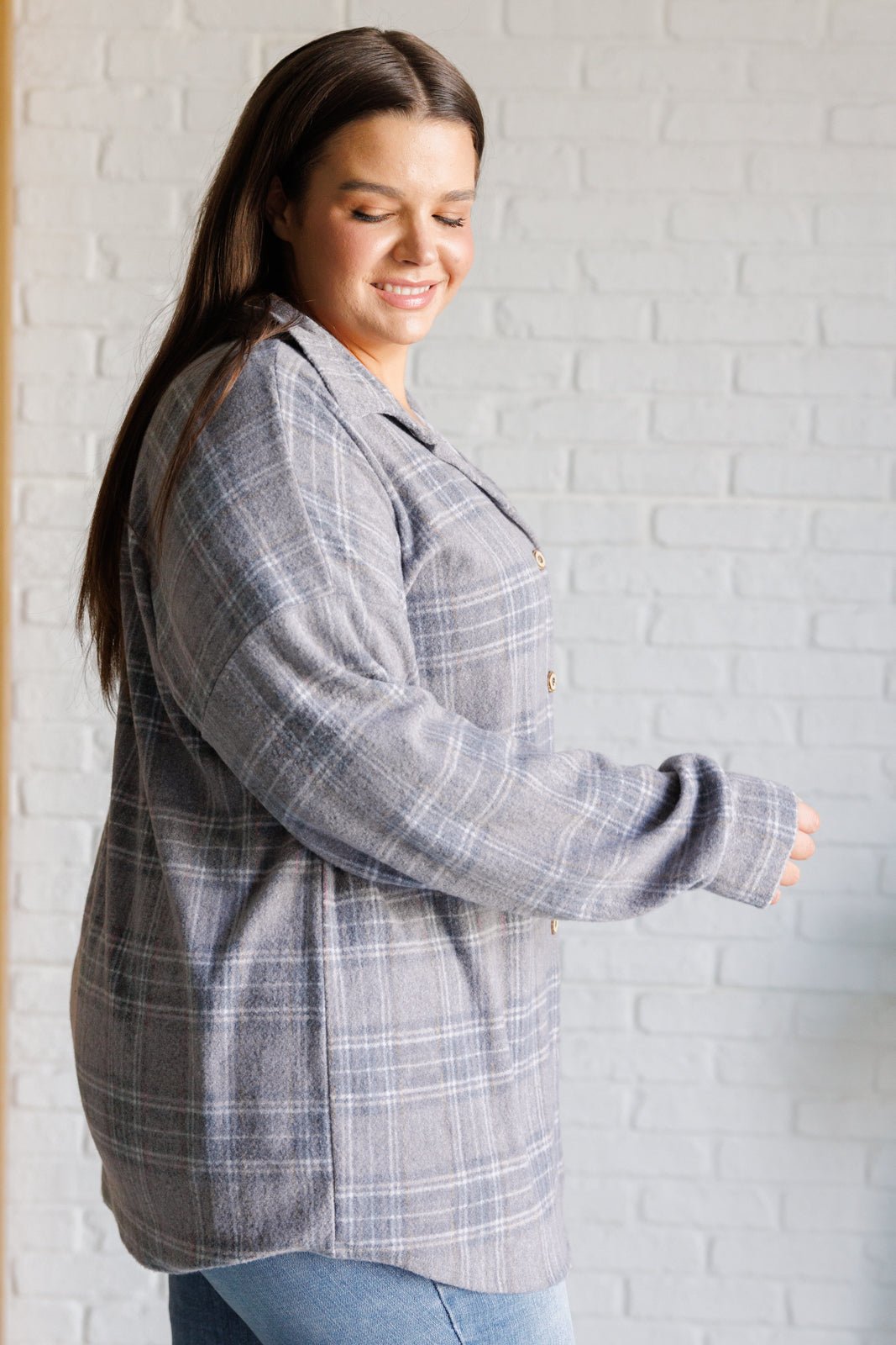 Out of the Way Plaid Button Up - Driftwood Boutique