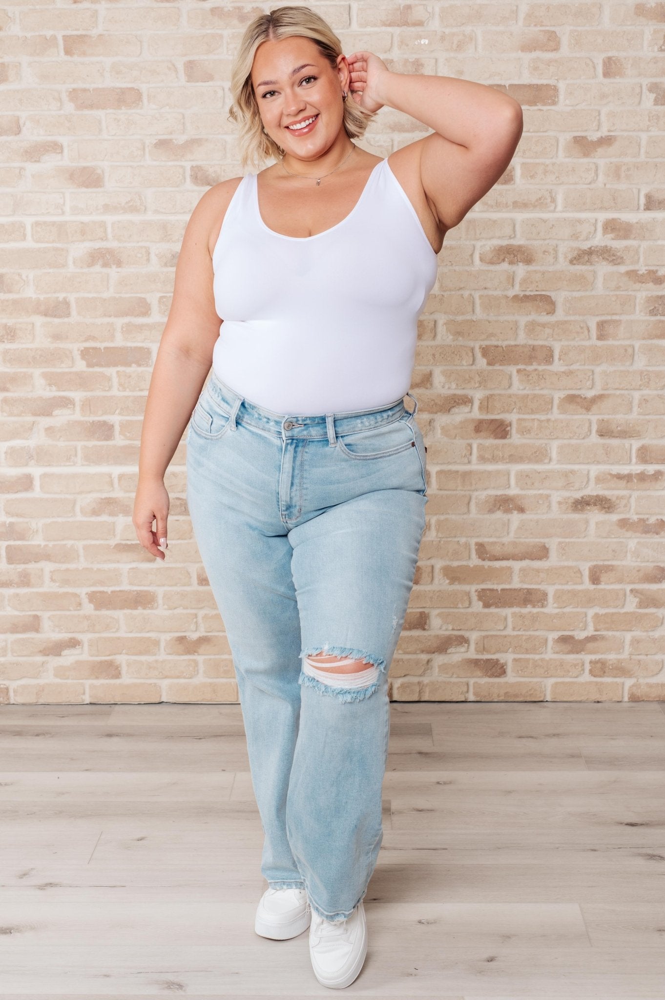Parker High Rise 90's Straight Jeans - Driftwood Boutique