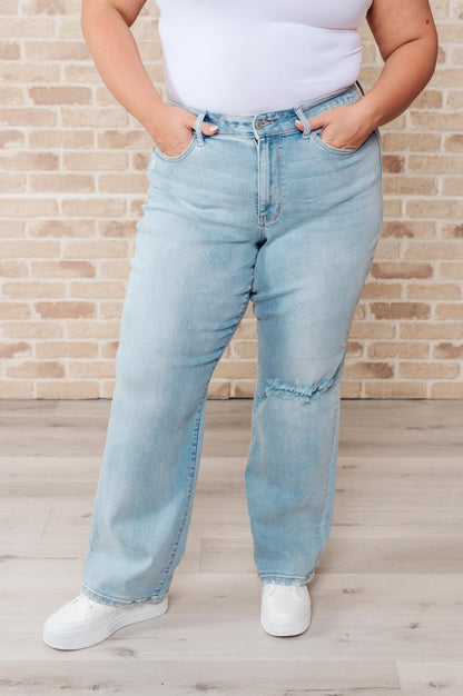 Parker High Rise 90's Straight Jeans - Driftwood Boutique