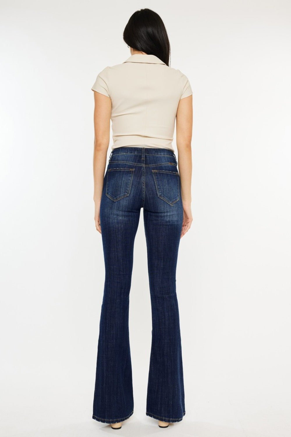 Phoenix Mid Rise Classic Slim Flare Jeans - Driftwood Boutique