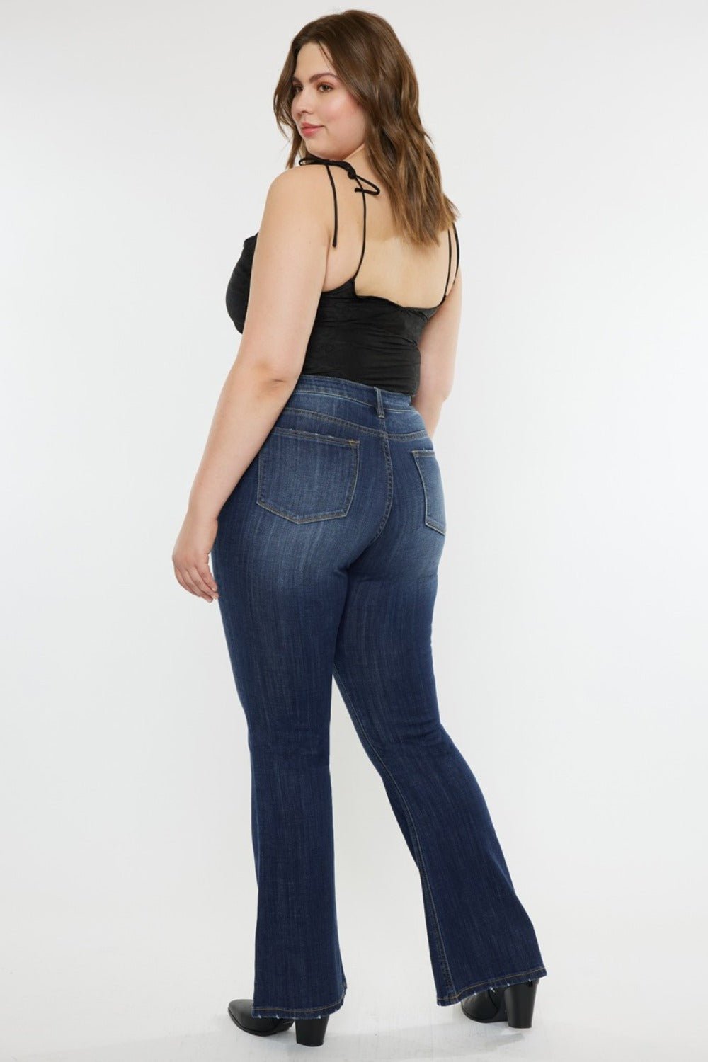 Phoenix Mid Rise Classic Slim Flare Jeans - Driftwood Boutique